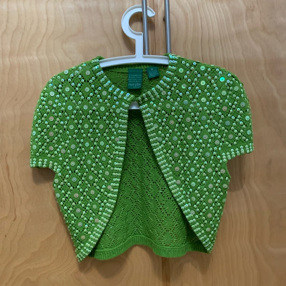 Vintage everyday women top crop size m